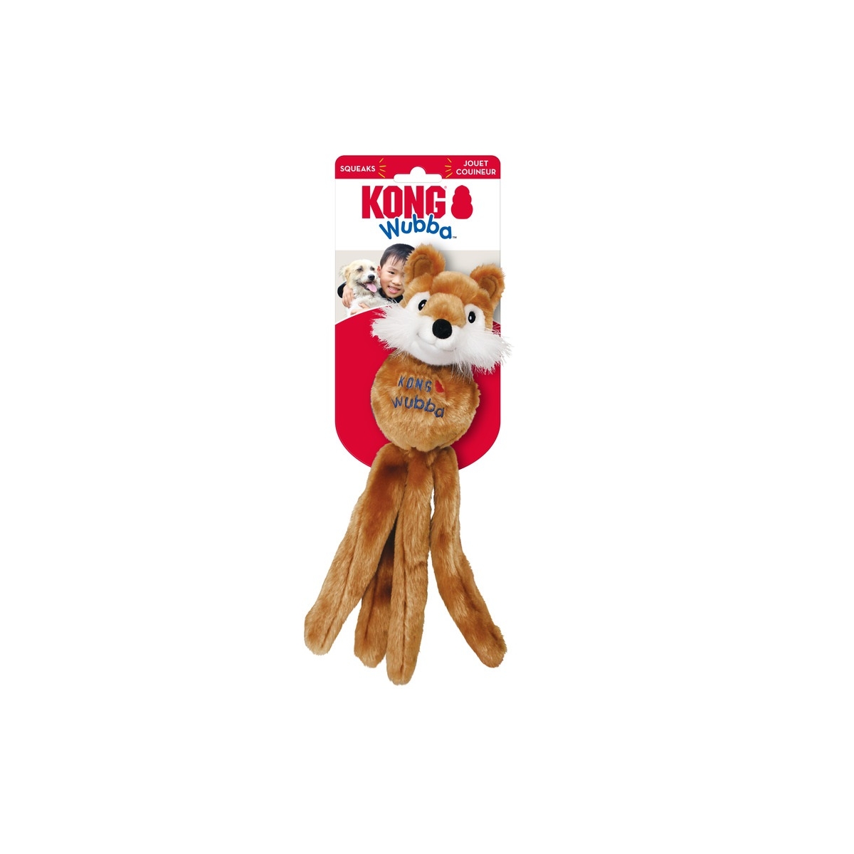 KONG Wubba Friends žaislas - lokys, L dydis, 40 cm - 