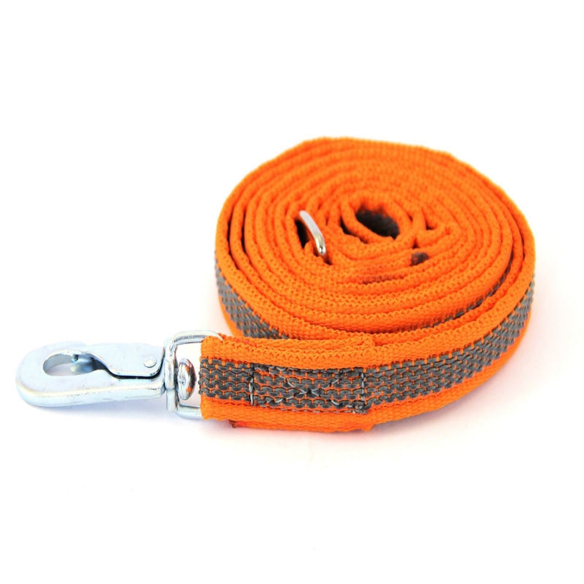 Onega nailoninis gumuotas pavadėlis, 20mm/2m, oranžinis - 