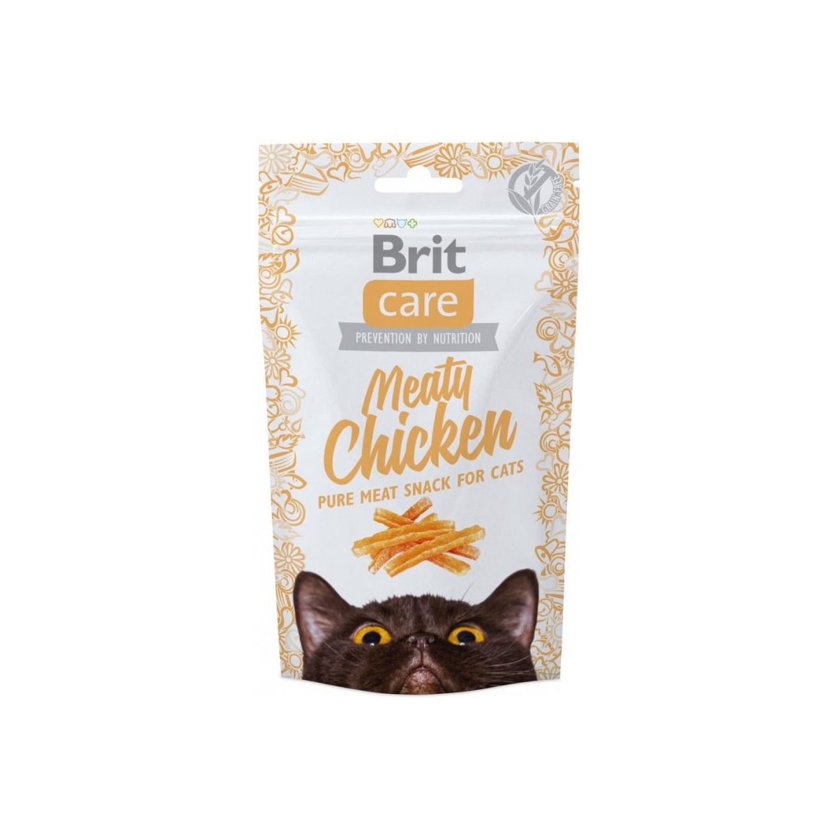 Brit Care meaty chicken skanėstai katėms su vištiena 50g - 