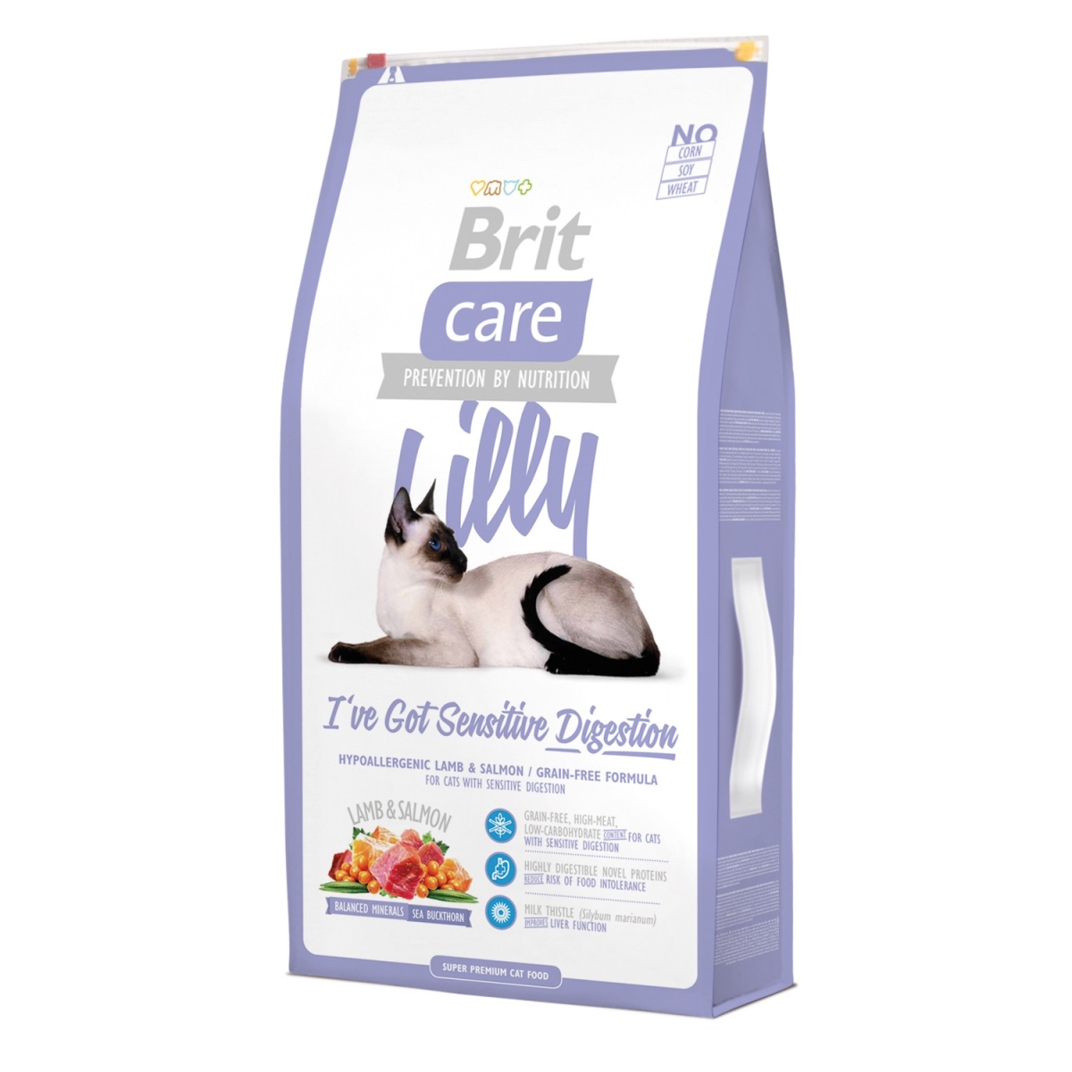 Brit Care Lilly sausas maistas katėms 7kg   - 