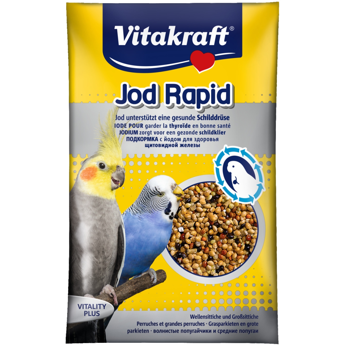 Vitakraft paukščių maistas Jod Rapid 20 g - 