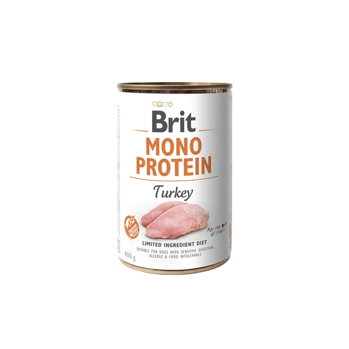 Brit Care Mono Protein konservai šunims su kalakutiena, 400 g - 