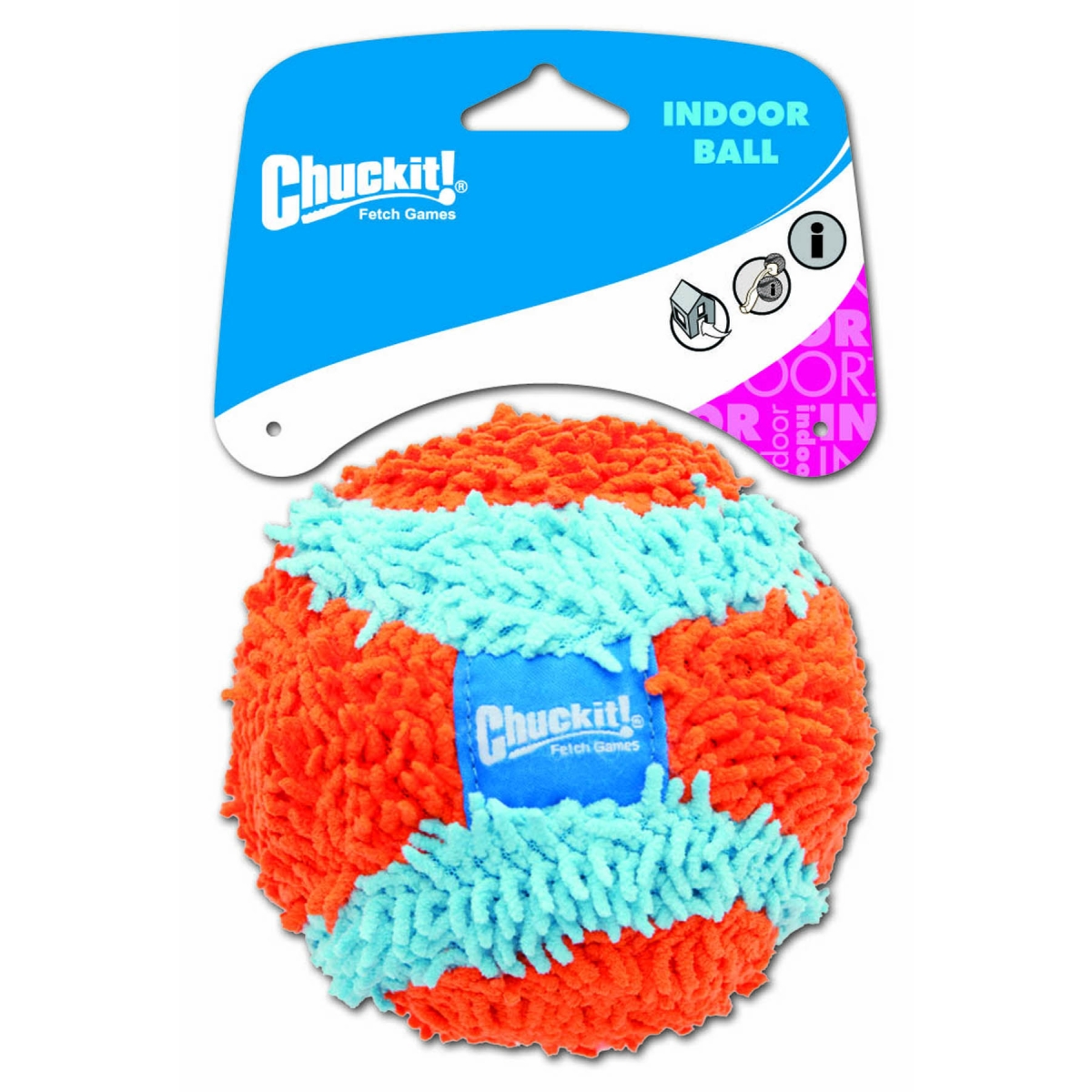 Chuckit Indoor Ball žaislas šunims, 11,7x12,7x21,1cm - 