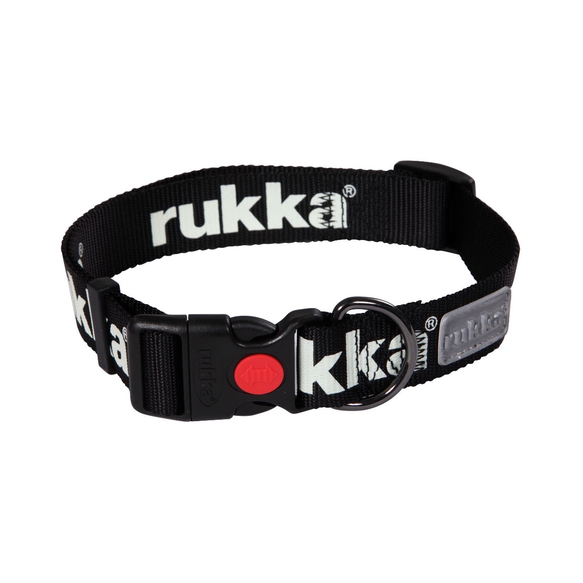 Rukka Glow antkaklis, juodas, 20 mm/30-40 cm - 