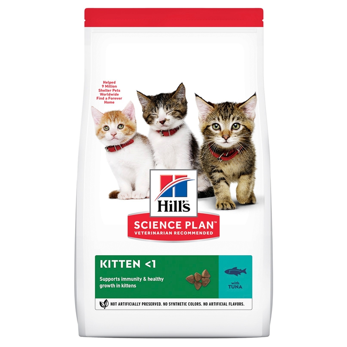 Hill's Kitten maistas kačiukams su tunu 2kg - 