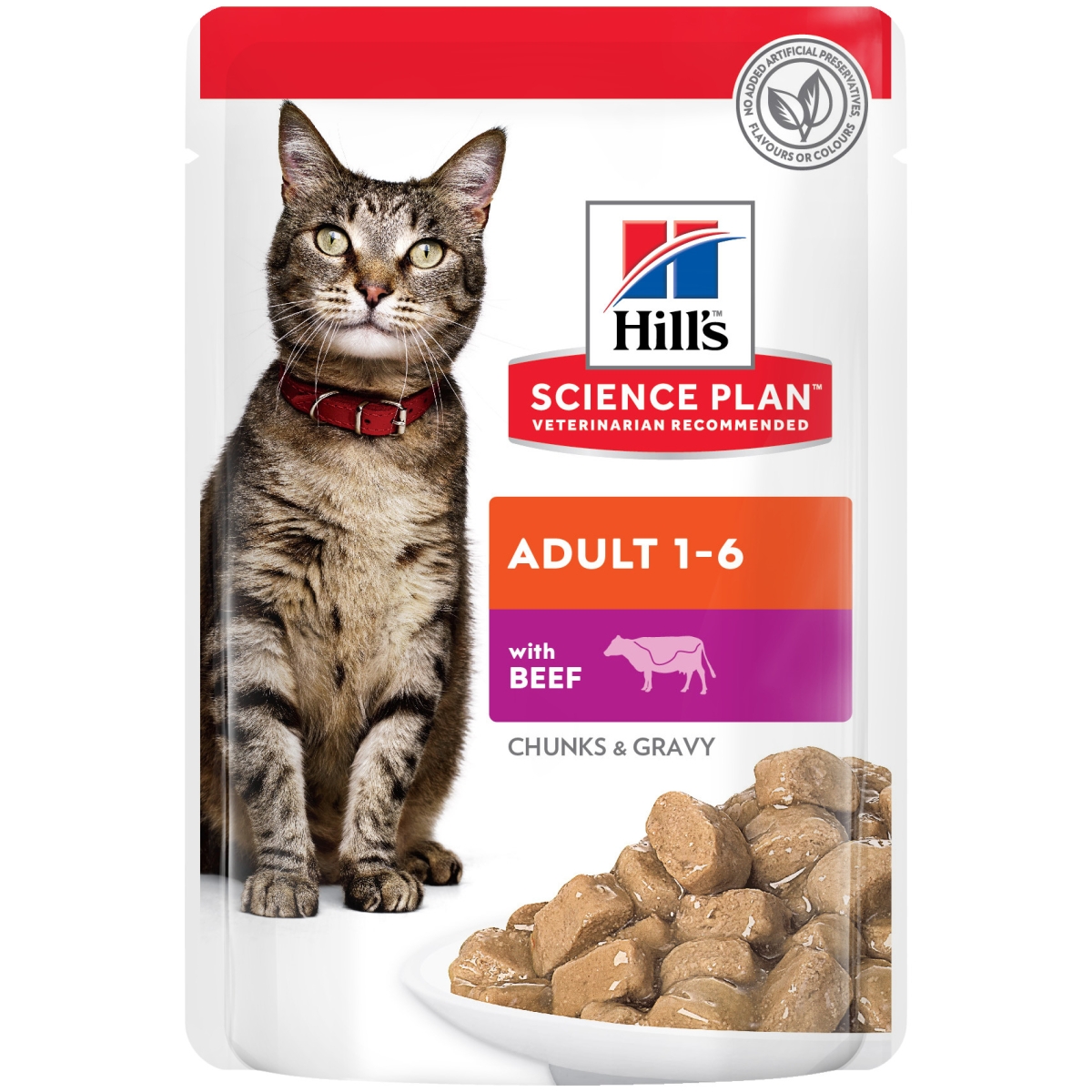 Hill’s Science Plan Adult konservai katėms su jautiena, 85 g x 12 - 