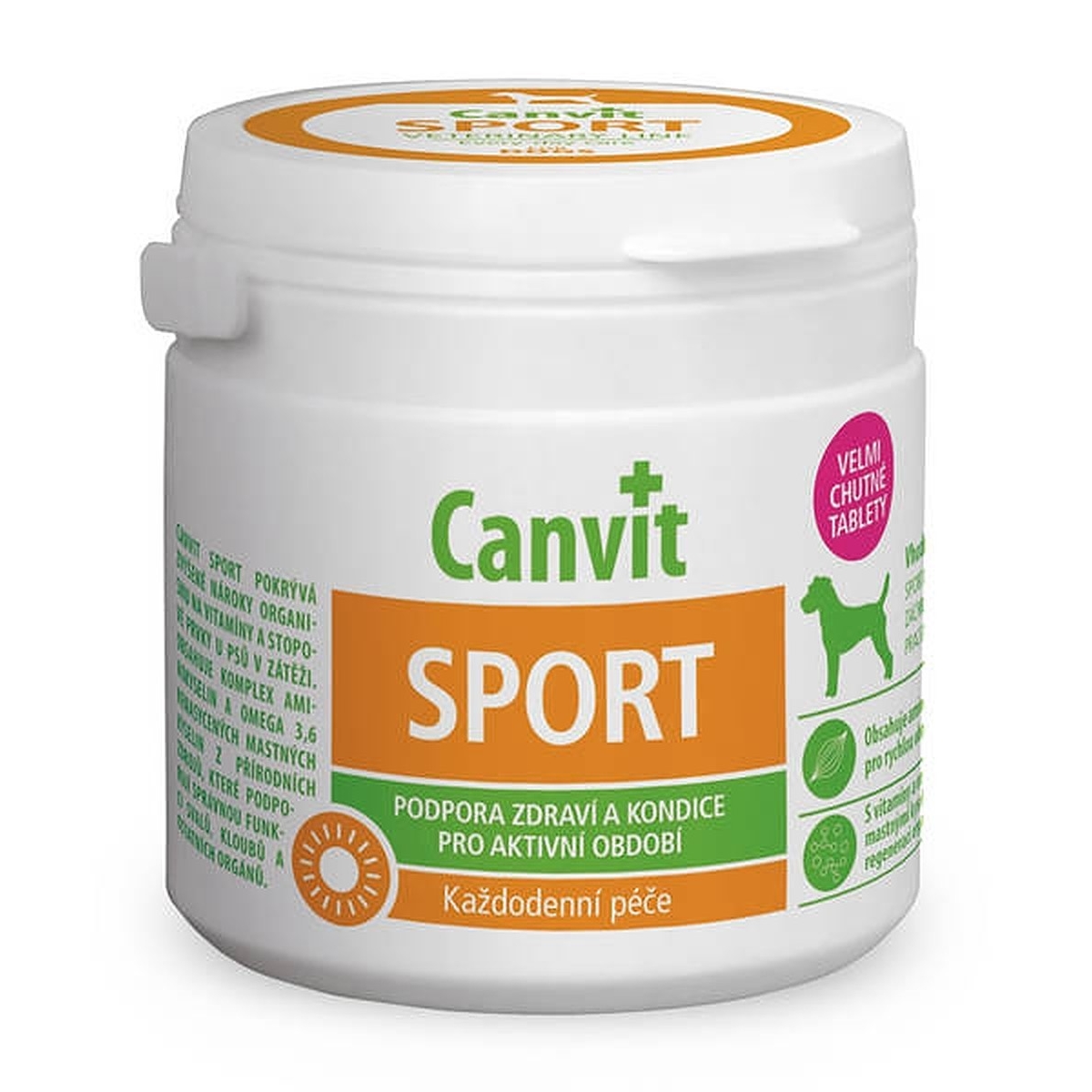 Canvit sport papildas šunims 100tab. 100g - 