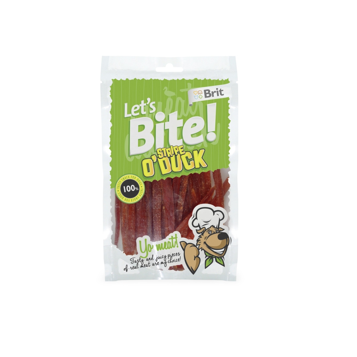 Brit Care Lets Bite duck sticks skanėstai šunims 80g - 