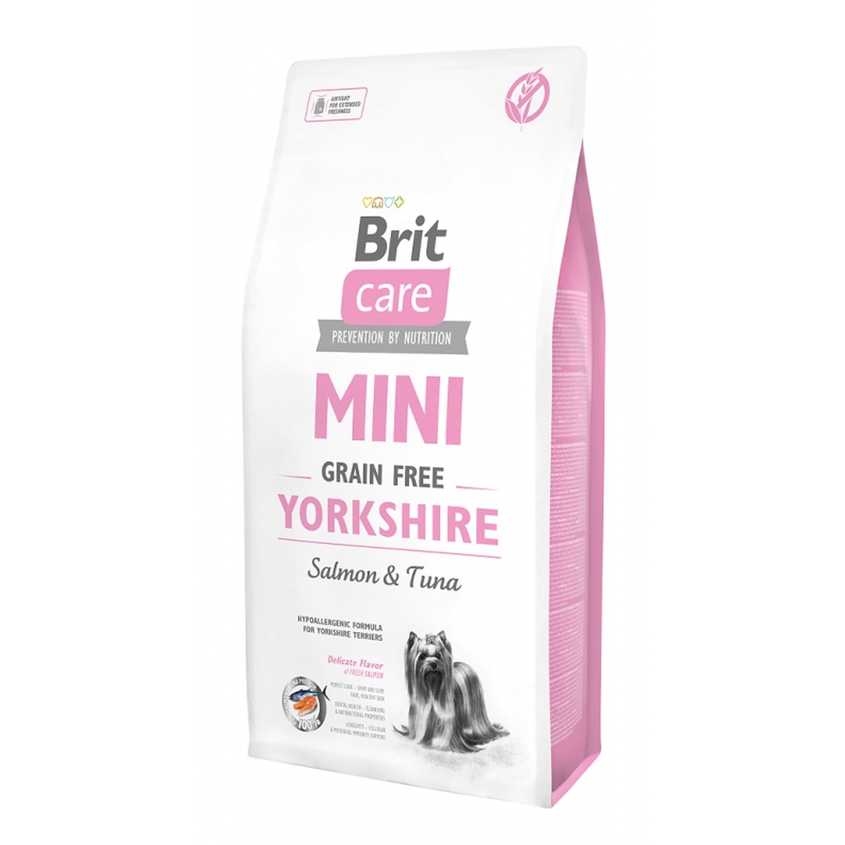 Brit Care mini Yorkshire begrūdis maistas šunims 7kg - 