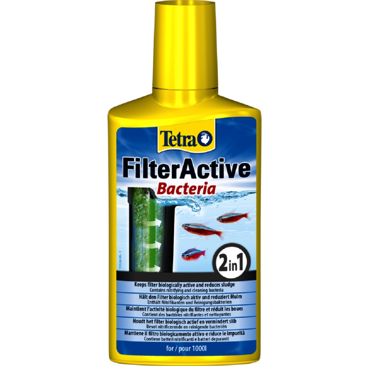 Tetra FilterActive gerosios bakterijos akvariumui, 250 ml - 