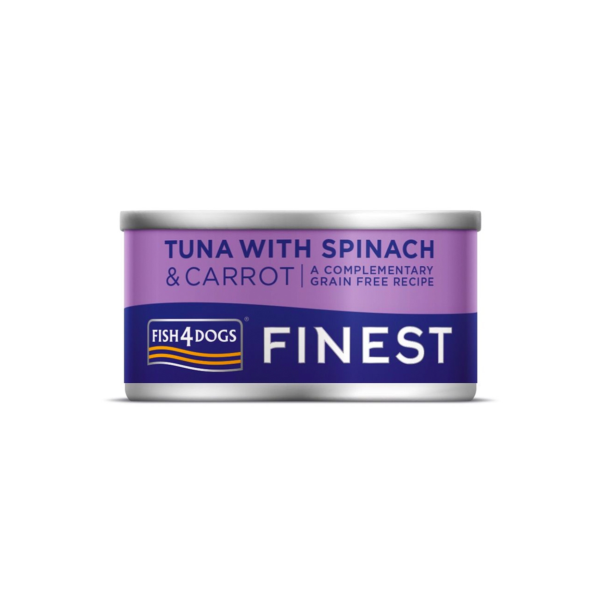 Fish4Dogs Finest konservai šunims su tunu ir morkomis, 85 g -  1