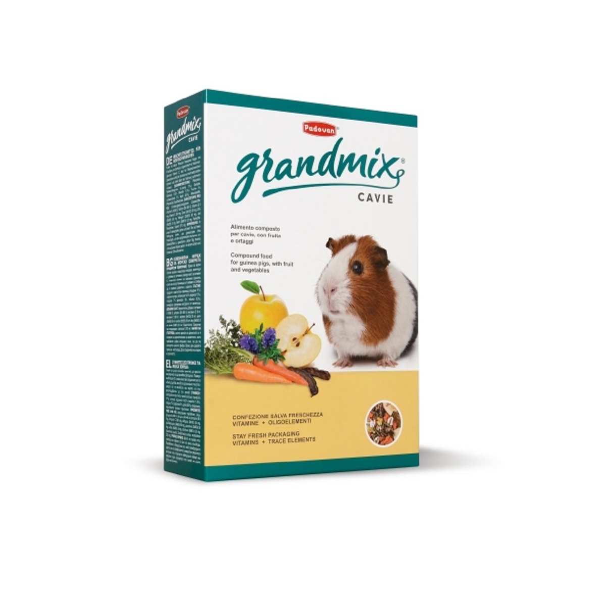 Padovan GrandMix Cavie maistas jūrų kiaulytėms, 850 g - 