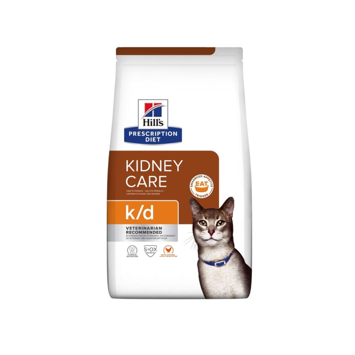 Hill's PD Feline k/d sausas maistas katėms, 1,5 kg - 