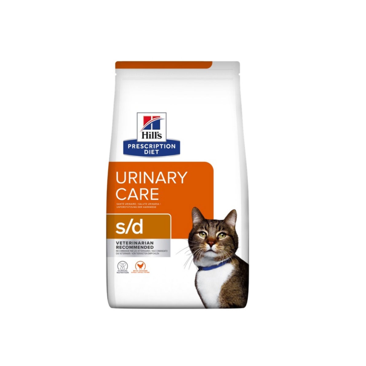 Hill's PD Feline s/d sausas maistas katėms, 3 kg - 