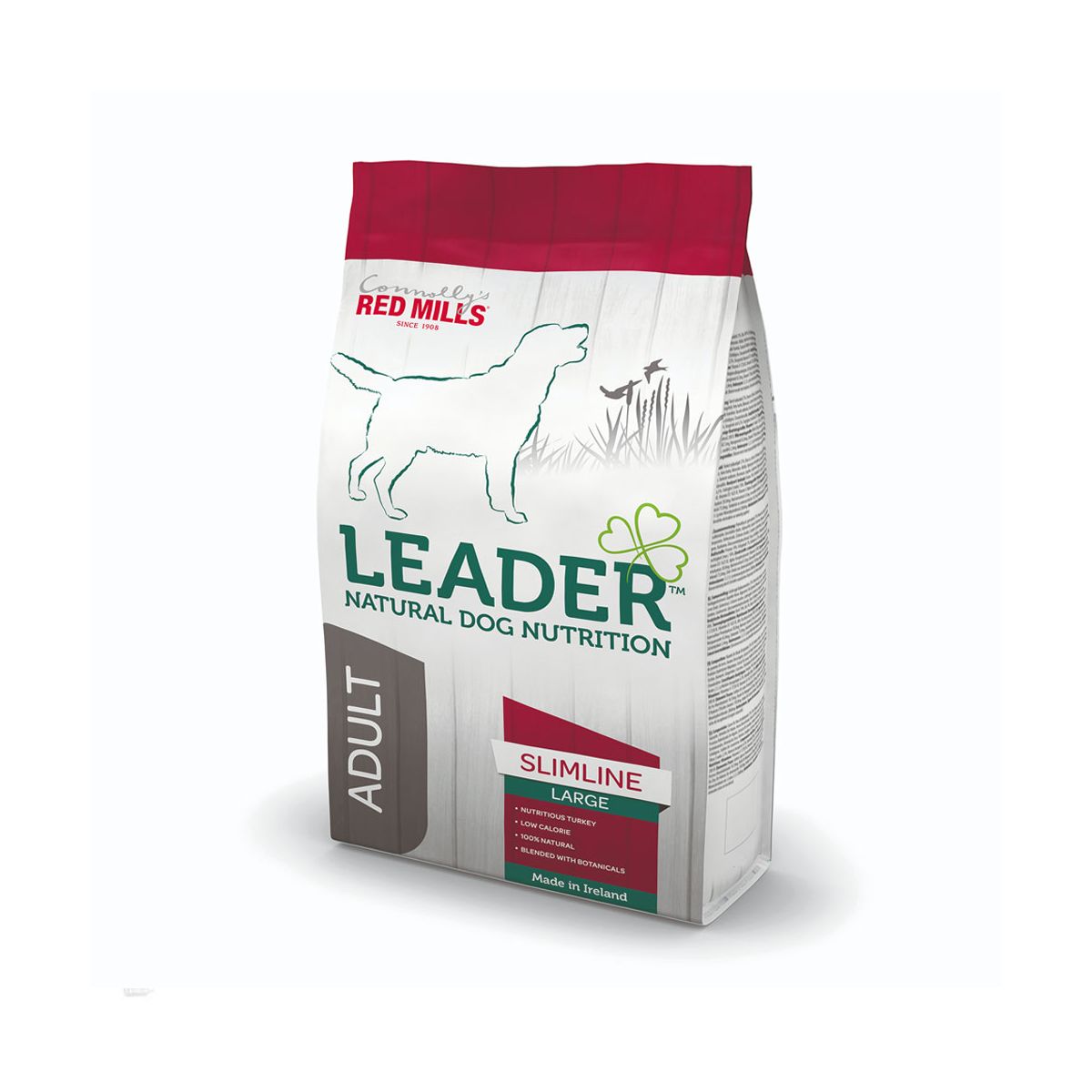 Leader Slimline Large sausas maistadidelių veislių šunims, 2 kg - 