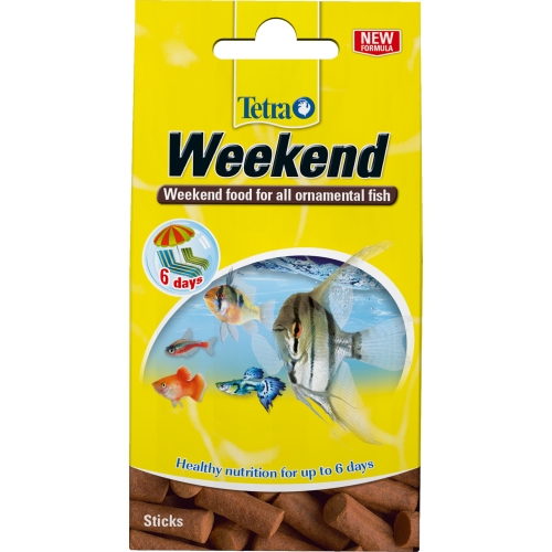 tetra weekend fish food