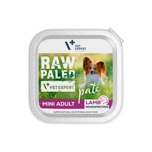 Raw Paleo Pate Mini Adult paštetas šunims su ėriena, 150 g