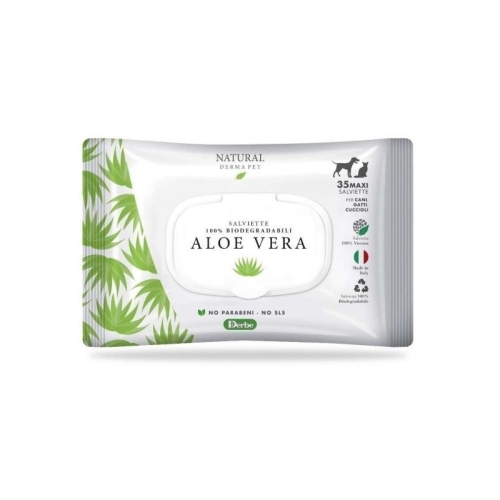 Derbe Scented Aloe valomosios servetėlės, 35 vnt.