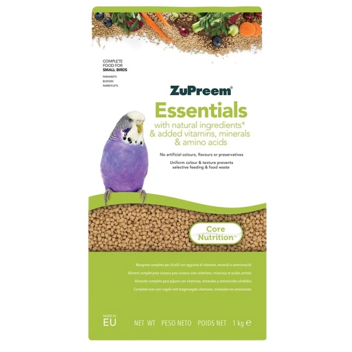 Zupreem Essentials maistas smulkiems paukščiams, 1kg