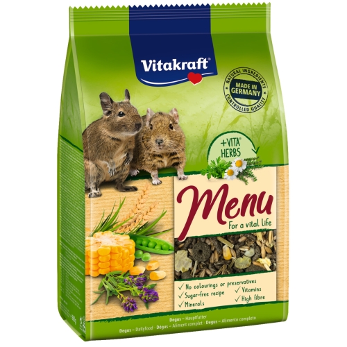 Vitakraft Vital sausas maistas degu, 600g