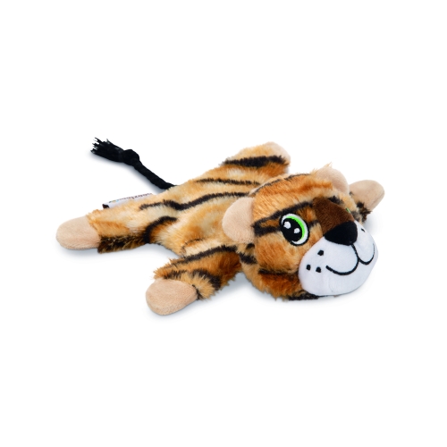 Beeztees Roar Tiger žaislas šunims, 18 cm, rudas