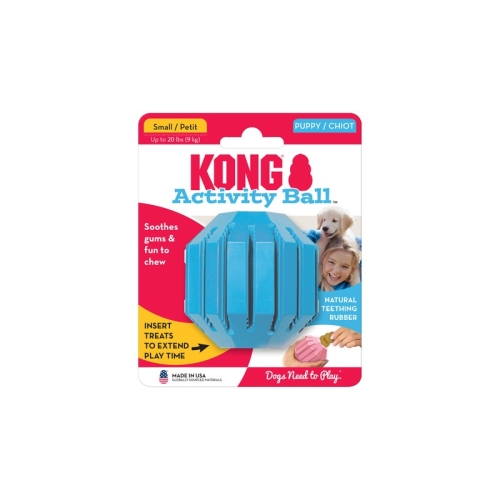 KONG Puppy Activity Ball žaislas šuniukams, S dydis