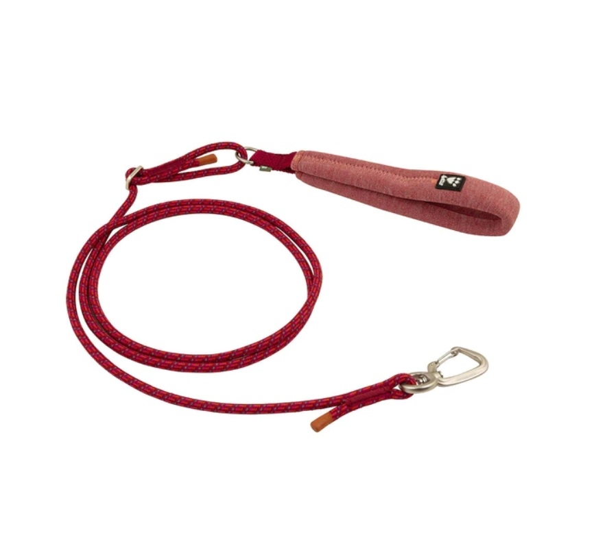 Hurtta Rope Leash Eco pavadėlis, 180x0,6cm, raudonas -  2