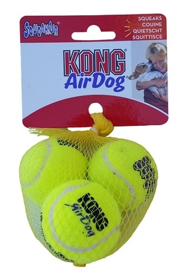 KONG SqueakAir Ball cypsintys žaislai, 4cm, 3vnt -  2