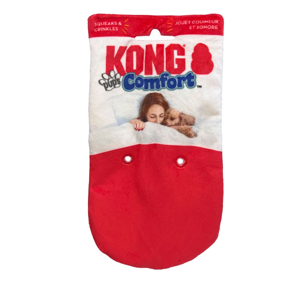 KONG Comfort Pups Goldie pliušinis žaislas šunims, M dydis -  3