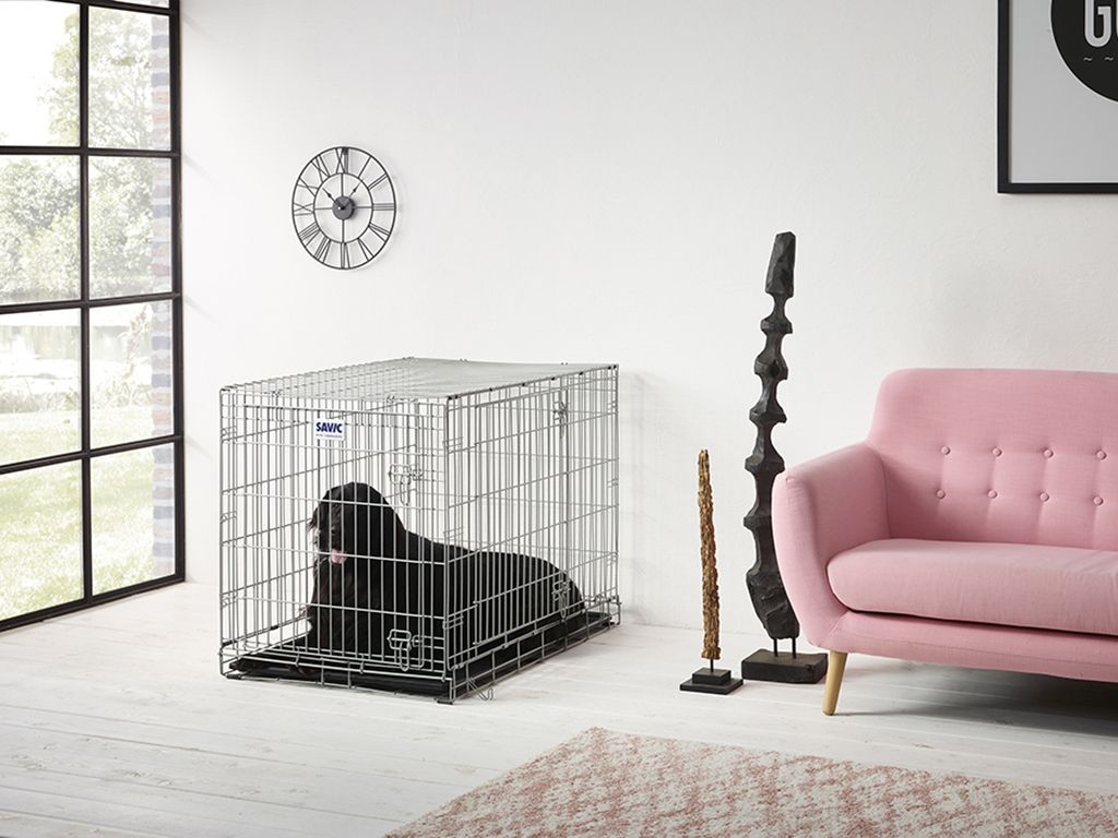 Savic Dog Residence metalinis šuns narvas 107x71x81 cm -  2