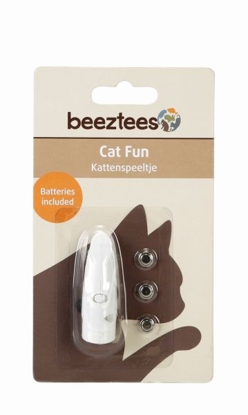 Beeztees Bimo lazerinė lemputė katėms, balta -  2