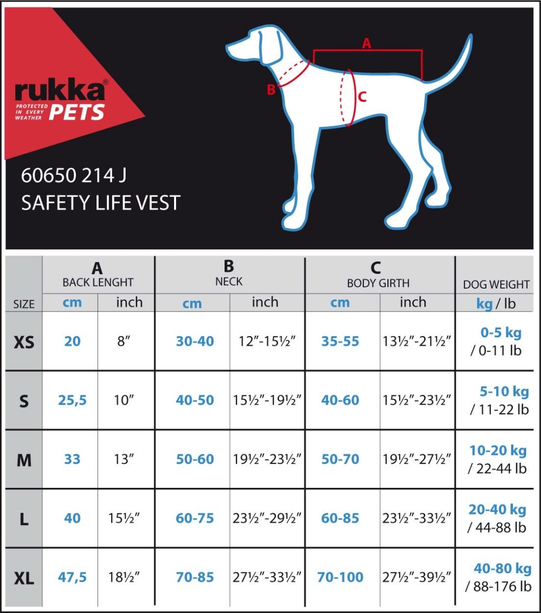 Rukka Safety Life gelbėjimosi liemenė, M dydis, 35 cm, oranžinė -  2