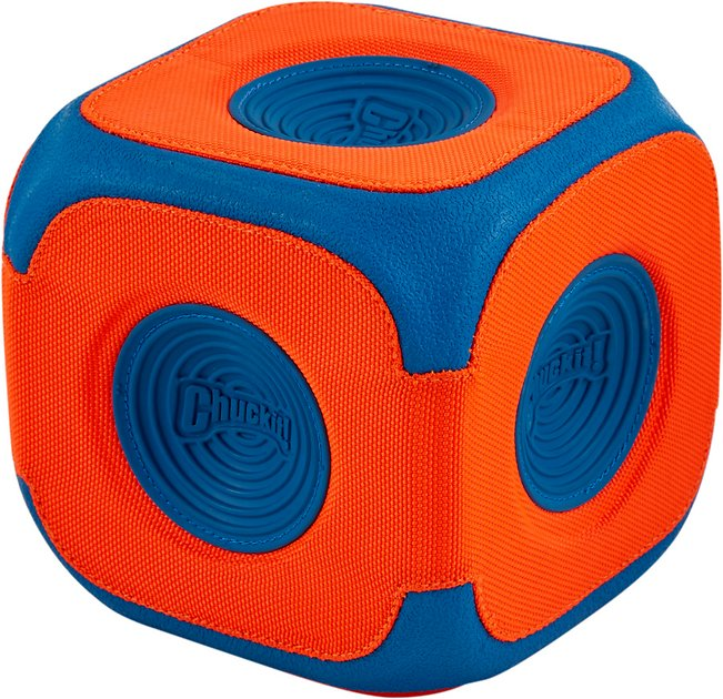 Chuckit Kick Cube kubo formos žaislas šunims, 15x15 cm -  4