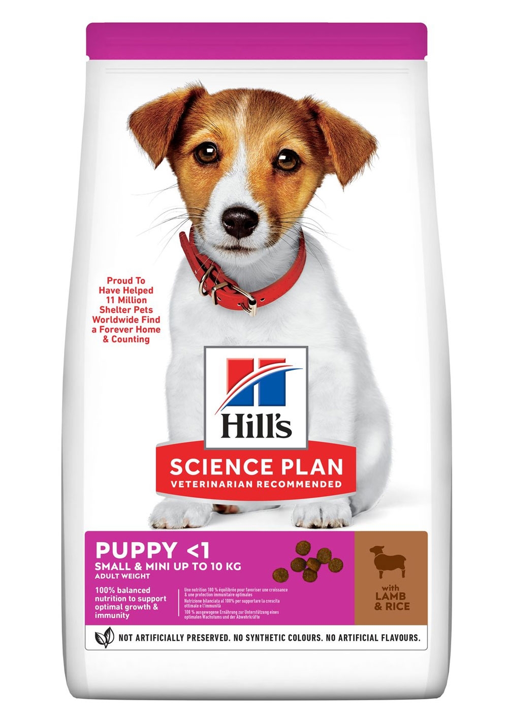 Hill's Science Plan Small&Mini Puppy maistas šuniukams su ėriena, 300g -  2