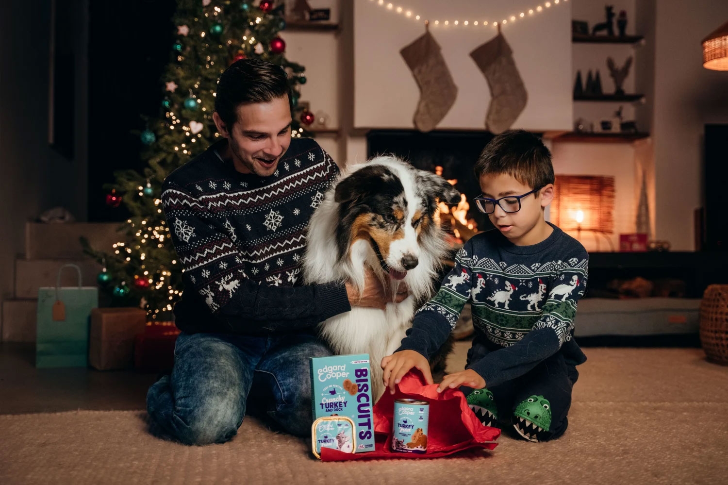 Edgard Cooper Festive konservai šunims su kalakutiena, 400 g