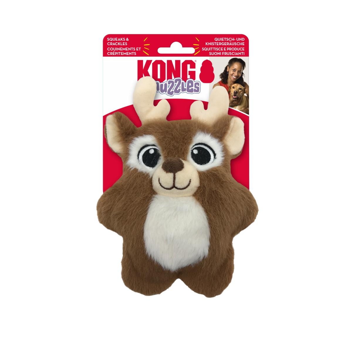 KONG Holiday Snuzzles Reindeer žaislas-elnias šunims, S dydžio -  2