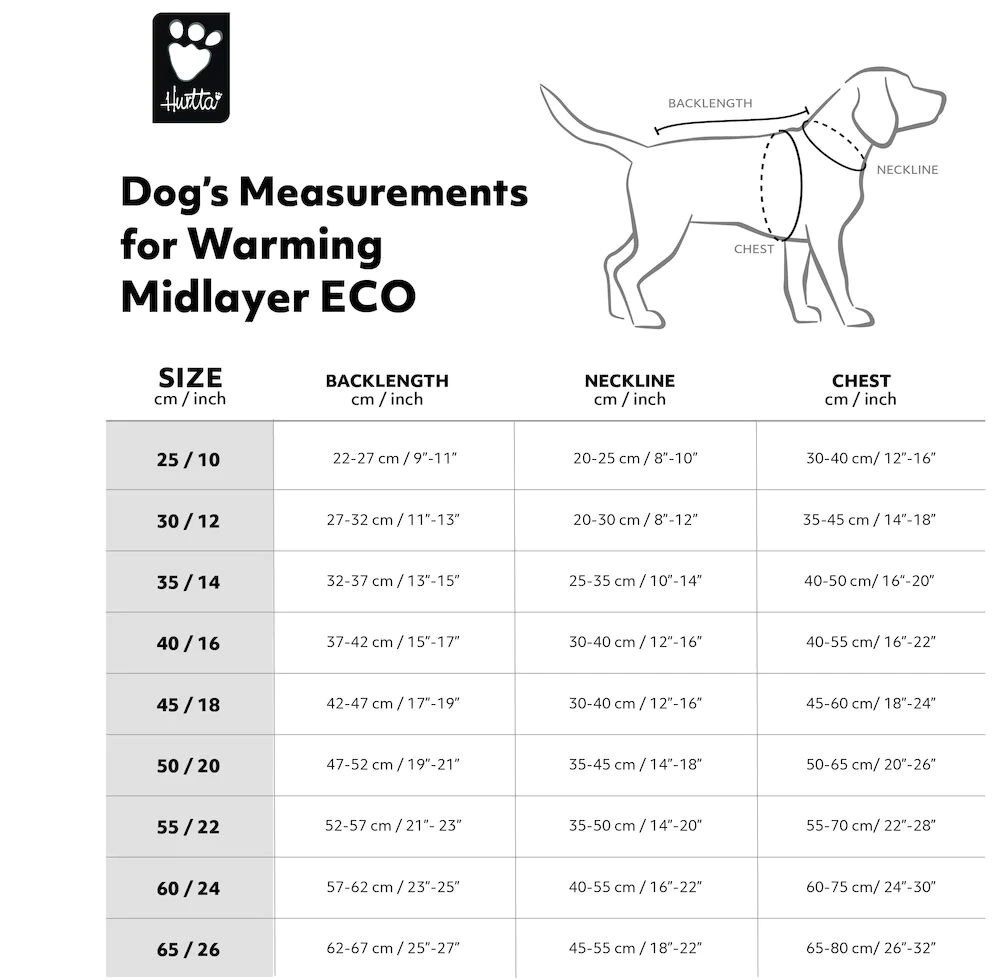 Hurtta Midlayer ECO šildanti striukė šunims, 55 cm, oranžinė -  2