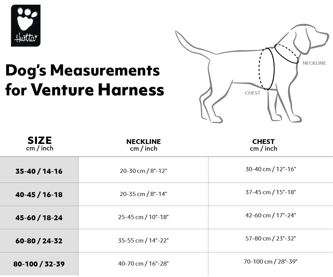 Hurtta Adventure petnešos šunims, 80-100 cm, šviesiai rož. -  2